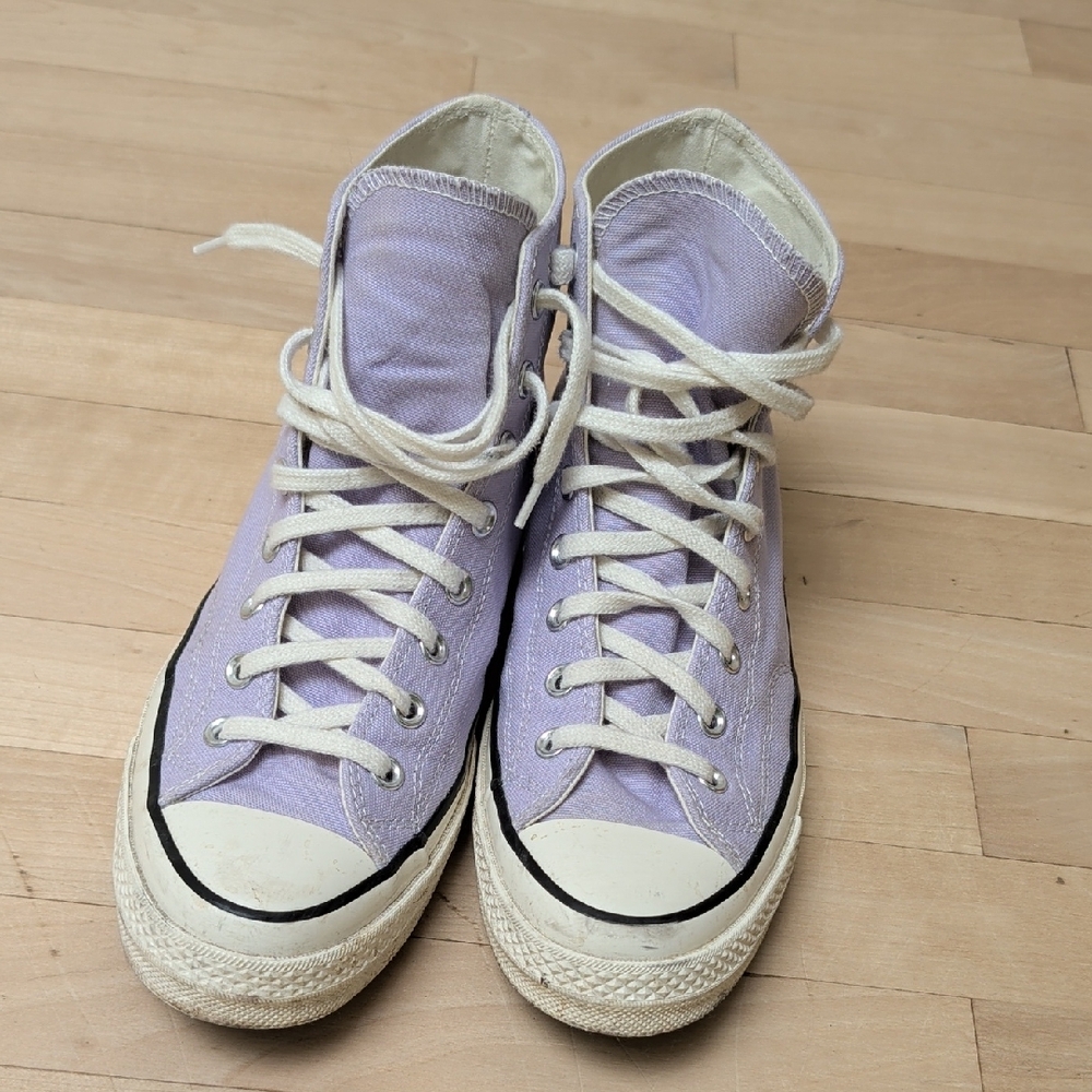 Lilac Purple Converse Chuck 70 Sneakers Size 9M / 11W / 42EU - Picture 2 of 6